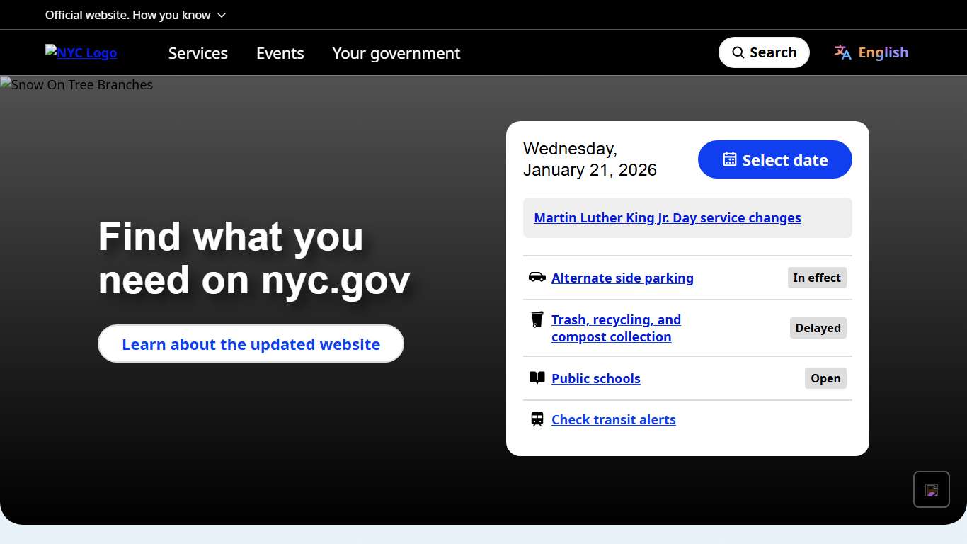 Official Website of New York City Government - nyc.gov